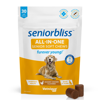 Seniorbliss™ All-in-One Supplement for Senior Dogs